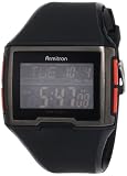 Armitron Men's 40/8242RED Black Digital Chronograph Sport Watch
