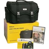 Nikon D80 Digital SLR Accessory Kit, with Extended 2 Year Camera Warranty, Nikon Gadget Bag & Nikon DVD Understanding Digital Photography with Nikon SLRs