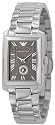 Emporio Armani Women's Gray-Dial Stainless Steel Bracelet Watch
