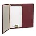 Quartet Conference Room Cabinet with Porcelain Writing Surface, 4 x 4 Feet, Walnut Wood Veneer Finish (852)