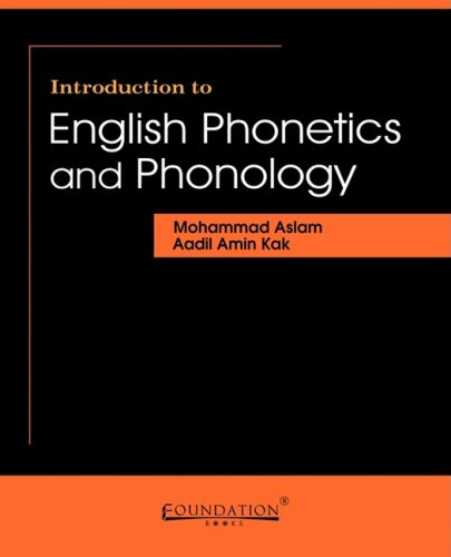 Introduction to English Phonetics and Phonology under Phonetics & Phonics in The Books Store