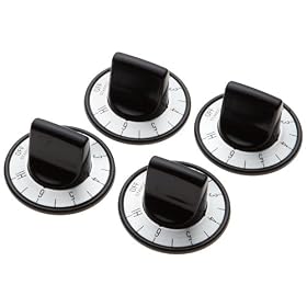 Stanco 4 Pack Universal Stove Knobs