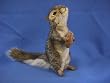Grey Squirrel Plush Toy 8" H