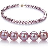 Lavender 7-8mm AAA Freshwater Pearl Necklace 16 inch