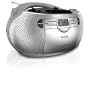 Philips AZ-1047 - MP3 CD/Radio/ Cassette Player with AM/FM Radio - CD/CD-R/RW Sound machine with Stereo Cassette Player