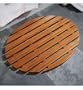 Shower stall NATURAL renewable Bamboo BATH room MAT rug DECOR NEW