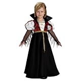 Rubie's Royal Vampire Girl Toddler Costume Style# 885878-TD 2-4 (1-2 yrs)