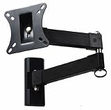 41U0T3T1CWL._SL160_ VideoSecu articulated LCD wall mount for most 15 "to 27" LCD TV and Plasma Display Capacity 55 pounds Long Extension 20 "1US