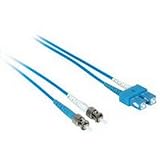 Cables to Go - Patch cable - ST single mode (M) - SC single mode (M) - 6.6 ft - fiber optic - 9 / 125 micron - blue