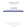 Instructor's Manual COBOL From Micro to Mainframe-Preparing for... by  Paul W. Ross