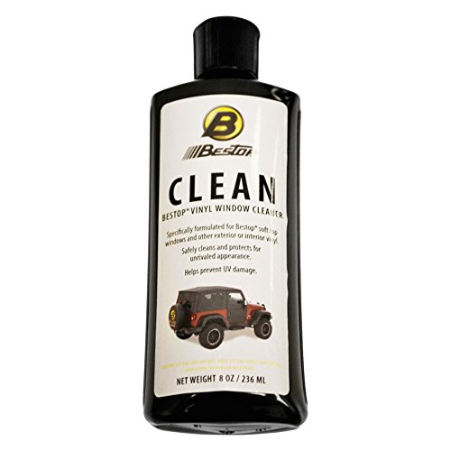 Bestop 11203-00 Vinyl Window Cleaner, 8 oz. bottle
