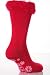 Ladies 1 Pair Elle Cosy Soft Slipper Sock - 4-8 Ladies - Rose Pink