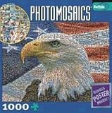Buy Buffalo Games Photomosaic: Eagle & Stripes by Buffalo Games