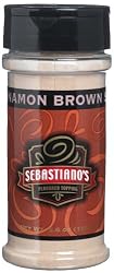 Sebastiano's Topping, Cinnamon & Brown Sugar, 5.6-Ounce Packages (Pack of 6)