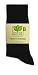 YOU FOR NATURE - Herren Strümpfe/Socken BIO Baumwolle SCHWARZ Gr. 43-46