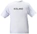 ICELAND - Country-series - Heather Grey or White T-shirt