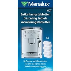 Menalux MDT Premium Entkalkungstabletten/f�r Kaffeevollautomaten/6 Tabs