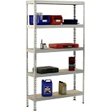 from Storage Supermarket Boltless Office Shelving / Workbench 150kg / level - 1760H x 1000W x 300D - Galvanised Finish