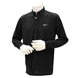 NIKE(ナイキ) ゴルフ メンズ 長袖ポロシャツ ブラック M