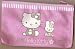 Strawberry Bow Hello Kitty and My Melody Accessory Pouch with Zipper