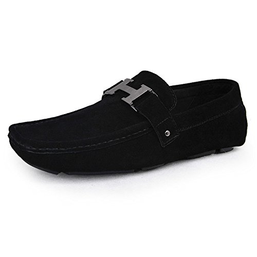 Fulinken Men's Leather Slip on Loafers Mens Shoes