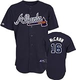 Brian McCann Jersey: Atlanta Braves Adult Alternate Blue #16