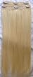 Remy Hair Clip on in Extensions for your back -24"(60cm)Long. Color:#613