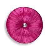 Chicago Round Cushion Fuchsia Kitchen & Housewares
