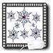 Sandy Mertens Winter Designs - Snowflakes Bite - Mouse Pads