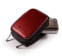 e-volve Tuff-Shell Digital camera bag case cover / colour: Red /  compatible with (Casio Exilim Card EX-S12 EX-FC100 EX-FS10 EX-V7 EX-V8  EX-Z19 EX-Z250 EX-Z300 EX-Z85 H10 S10 S12 S5 S500 S600 S600d S770 S880  V7 V8 Z1 Z10 Z100 Z1000 Z1050 Z1080 Z110 Z120 Z1200 Z2 Z200 Z280 Z29 Z33  Z400 Z5 Z500 Z60 Z70 Z700 Z75 Z750 Z77 Z80 Z850 Z90 Zoom EX-Z1 Zoom  EX-Z400 Zoom EX-Z9 Zoom EX-Z330 Zoom EX-Z2000 Zoom EX-Z550 Zoom EX-Z450  EX-FH100)