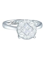 1.00CTW DIAMOND SOLIEL BRIDAL RING