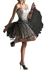 Junior Tiered Beaded Sequined Sweetheart Short Satin/Tulle Bridesmaid Dress/Party Dress 