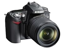 Nikon D90 SLR-Digitalkamera (12 Megapixel) inkl. DX 18-105mm VR + AF-S 70-300mm VR schwarz