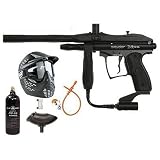 Paintball Spyder Xtra Black Semi Gun SET BK067 NEW 07 MODEL- NICE!