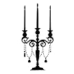 - Lamp 2pc PVC Silhouette - 21