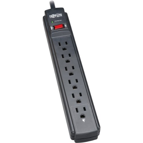 6-Outlet Surge Protector with 3 Transformer
