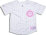 Chicago Cubs Pink Russell Replica Girls MLB Infant Jersey