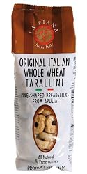 La Piana  Original Italian Whole Wheat Tarallini, 8.8-Ounce Bags (Pack of 4)