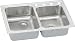 Elkay Lustertone Kitchen Sink - 2 Bowl - LR2504
