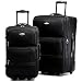Samsonite Corsica 2 Piece Nested Set,Black,One Size