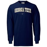 Nike Georgia Tech Yellow Jackets Navy Blue Youth Classic College Long Sleeve T-shirt