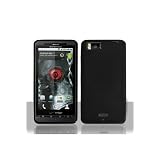 Motorola Droid X Flexible TPU Skin Case - Black