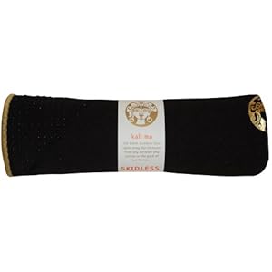 Yogitoes Skidless Premium Mat Size Yoga Towel (Deity Kali Ma - Black)