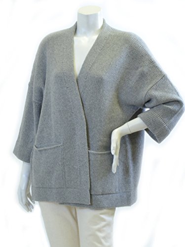 (マックスマーラ　ウイークエンド) MAXMARA WEEKEND ８分袖 ニットカーディガン GIRINO 33450549 V07 GRAY　グレー 並行輸入品