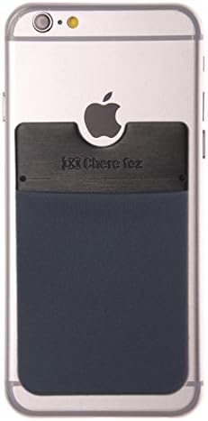 Smart Muiti Pocket Pouch Brand New 3M Removable Tape Adhesive Card Pocket Case for all iPhone 4S,5S,6,6 Plus iPod Touch, Galaxy S4,S5,S6, Note2,3,4 Edge, LG G2,3,4 ,G Glex,HTC,Z1,Z2,Z3 (Dark Grey)