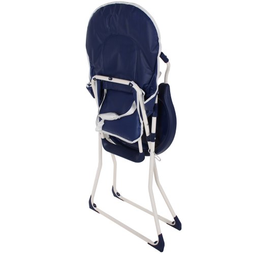 Imagen 3 de TecTake Trona para niños con bandeja y bebés azul