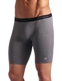 Champion Men's Compression 6 Inch Inseam Short,Slate Grey Heather,Small