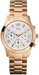Guess #U13578L5 Women's Gold Tone Feminine Contemporary Chronograph Watch