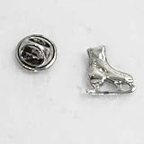 タックピン タッグピン スケート靴 スポーツ シンプル レディース アクセサリー