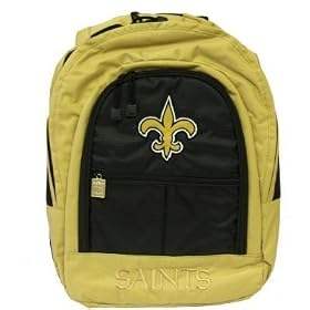 New Orleans Saints Deluxe Backpack - NFL Football